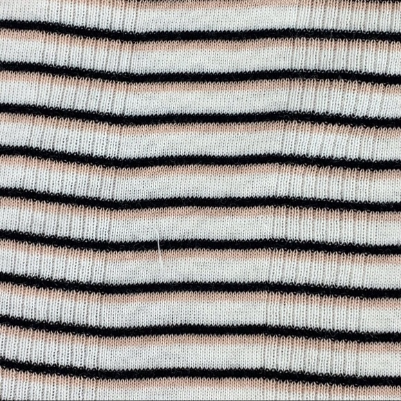 American Eagle Outfitters NWOT Striped Ribbed Knit Halter Top, Large - Picture 15 of 16